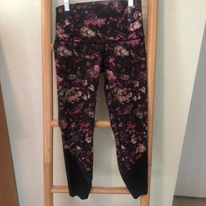 Lululemon wonderunder high rise crop leggings
